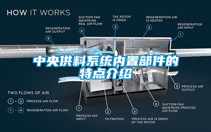 中央供料系統內置部件的特點介紹