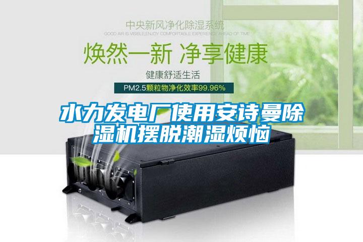 水力發電廠使用安詩曼除濕機擺脫潮濕煩惱