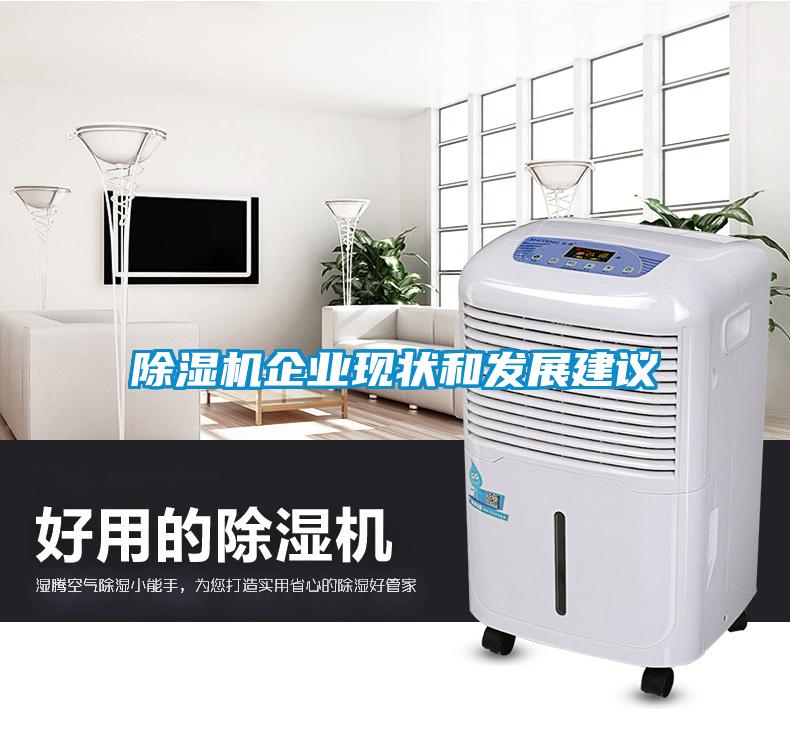 除濕機企業現狀和發展建議