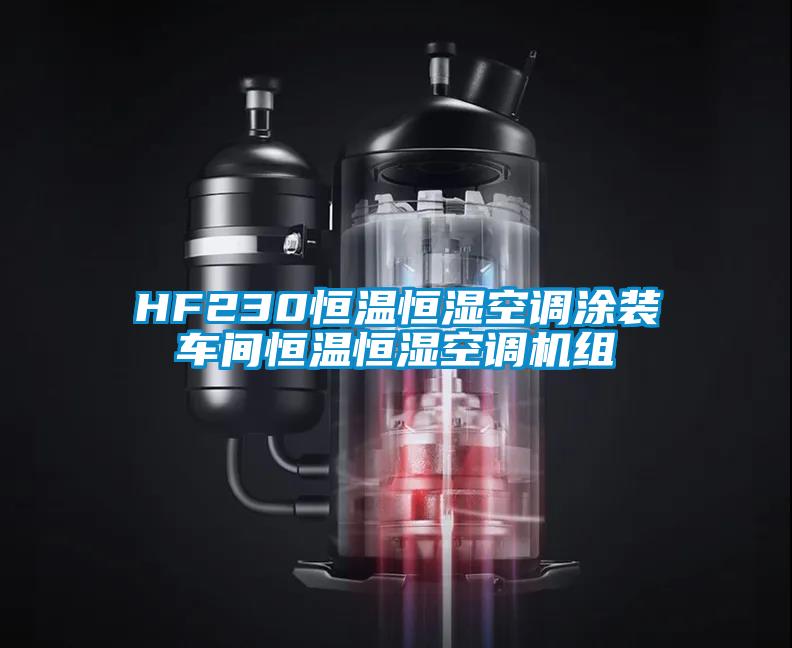 HF230恒溫恒濕空調(diào)涂裝車間恒溫恒濕空調(diào)機組