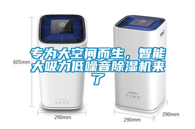 專為大空間而生，智能大吸力低噪音除濕機來了