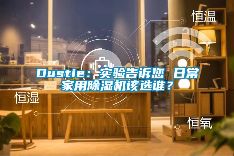 Dustie：實驗告訴您 日常家用除濕機該選誰？