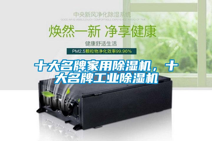 十大名牌家用除濕機，十大名牌工業除濕機