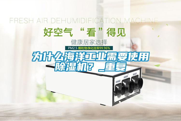 為什么海洋工業(yè)需要使用除濕機(jī)？_重復(fù)