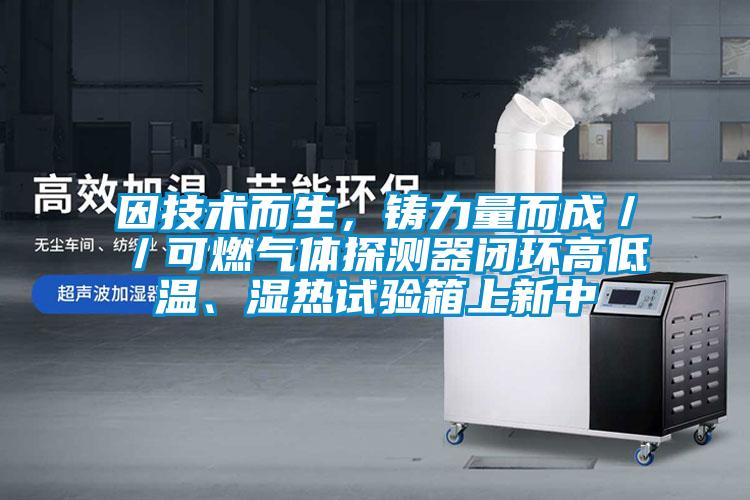 因技術(shù)而生，鑄力量而成／／可燃?xì)怏w探測器閉環(huán)高低溫、濕熱試驗(yàn)箱上新中