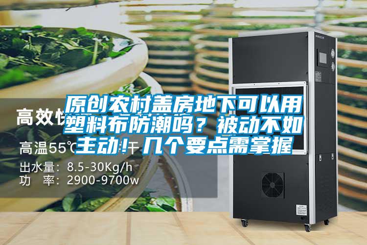 原創(chuàng)農(nóng)村蓋房地下可以用塑料布防潮嗎？被動不如主動！幾個要點(diǎn)需掌握