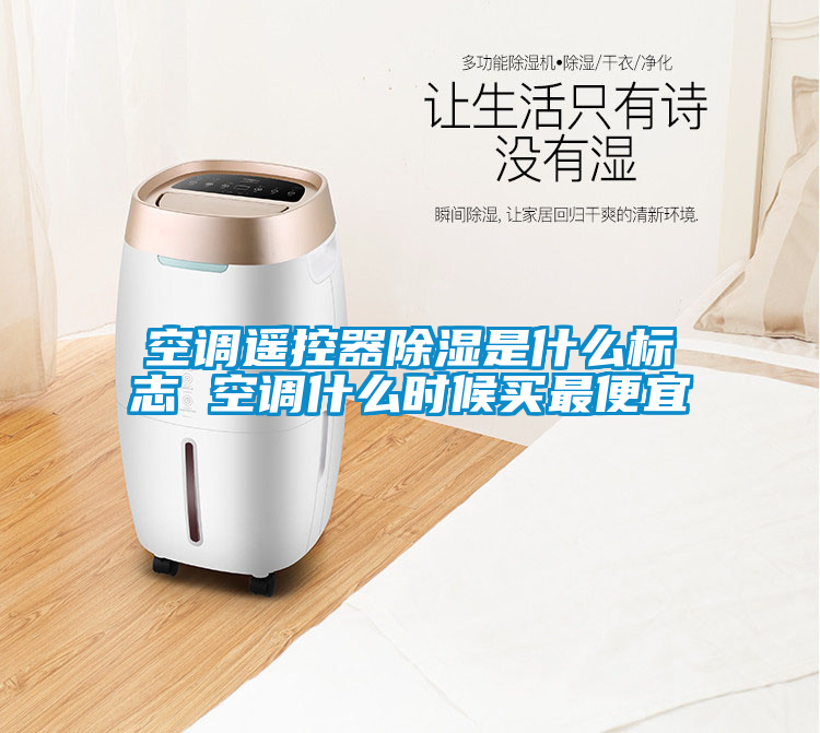 空調(diào)遙控器除濕是什么標(biāo)志 空調(diào)什么時候買最便宜