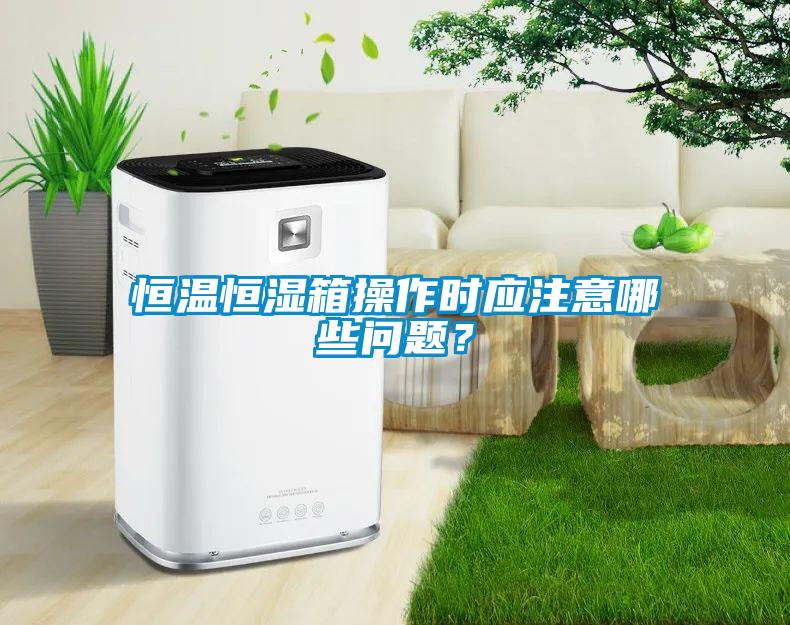 恒溫恒濕箱操作時(shí)應(yīng)注意哪些問題？