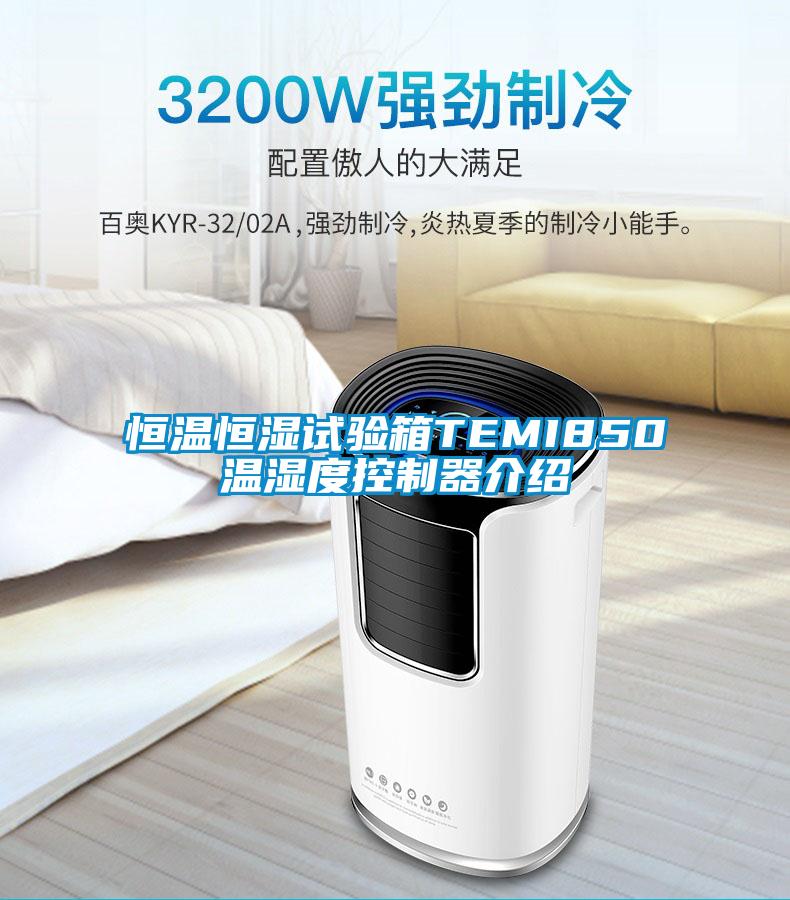 恒溫恒濕試驗箱TEMI850溫濕度控制器介紹