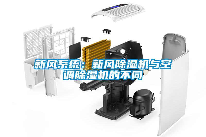 新風系統：新風除濕機與空調除濕機的不同