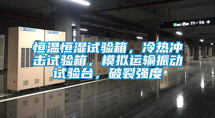 恒溫恒濕試驗箱，冷熱沖擊試驗箱，模擬運輸振動試驗臺，破裂強(qiáng)度