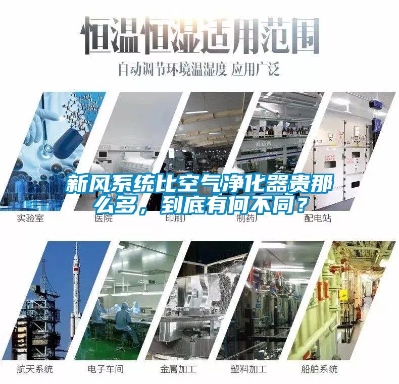 新風(fēng)系統(tǒng)比空氣凈化器貴那么多，到底有何不同？