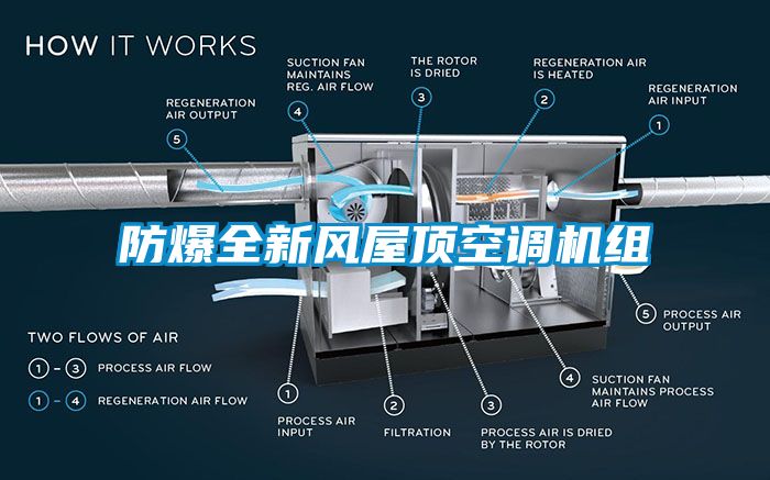 防爆全新風屋頂空調機組