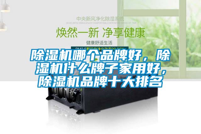 除濕機哪個品牌好，除濕機什么牌子家用好，除濕機品牌十大排名