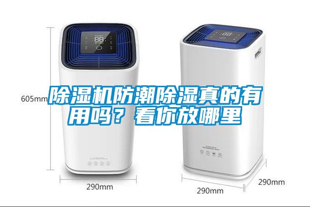 除濕機防潮除濕真的有用嗎？看你放哪里