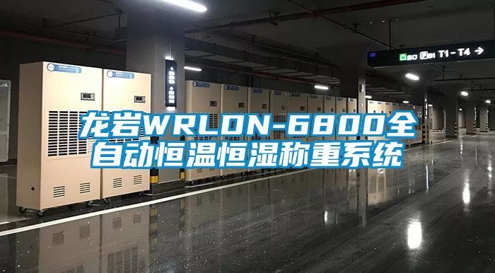 龍巖WRLDN-6800全自動恒溫恒濕稱重系統